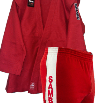 Set of Sambo Jacket and shorts (red)